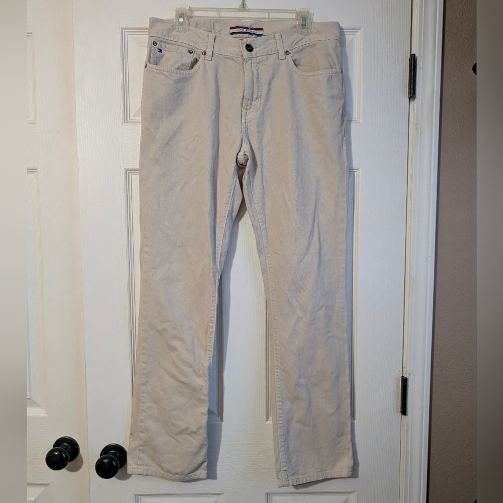 Tommy Hilfiger Men's Beige Straight Leg Jeans Size 32x32